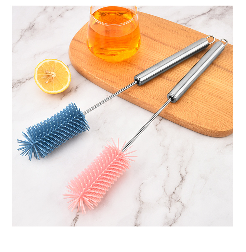 003 반자동 회전 브러쉬 커피잔 우유병 텀블러 세척 브러쉬